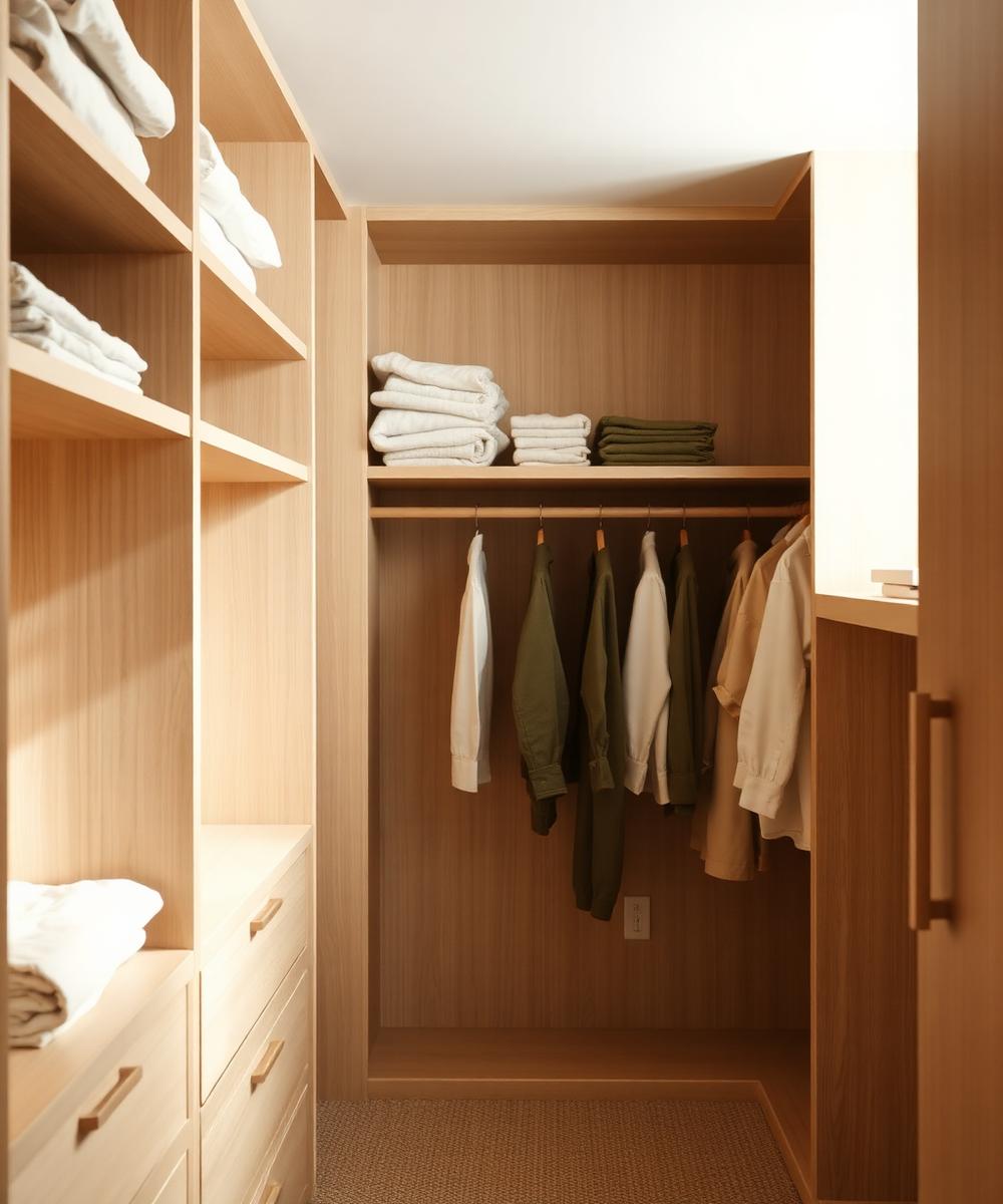 Móveis planejados para closet